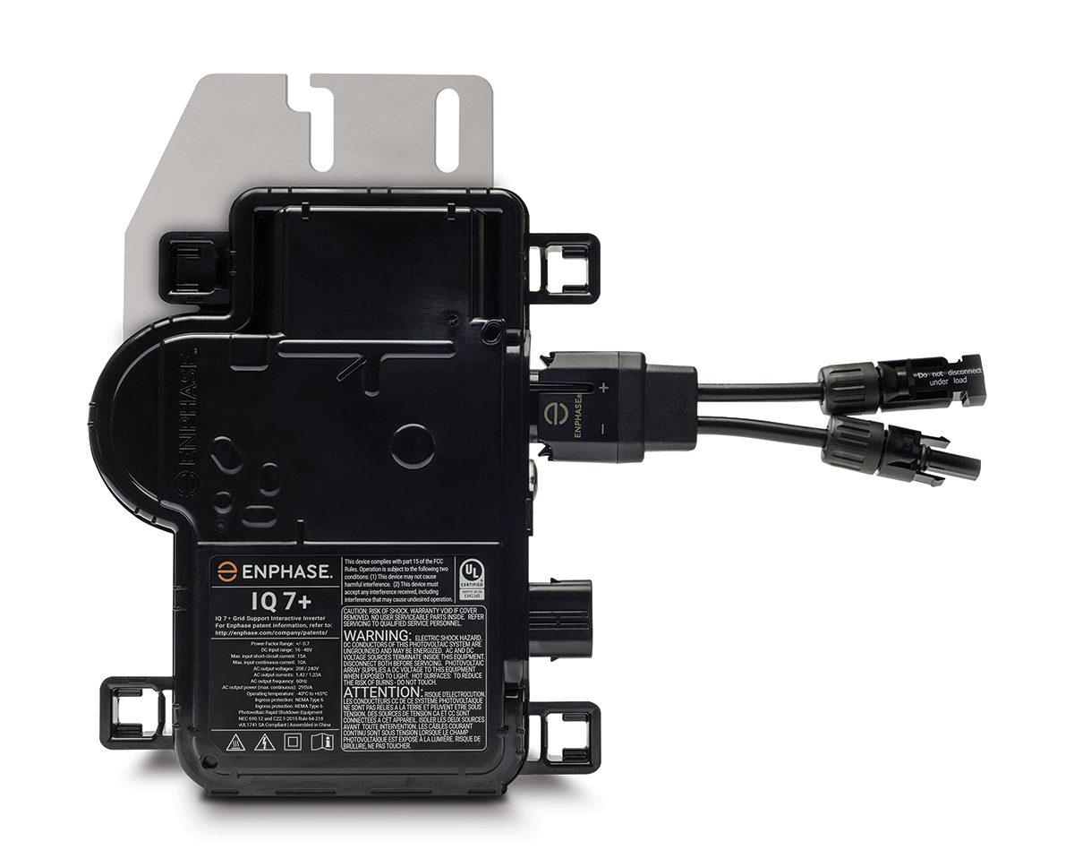 Enphase IQ 7 micro omvormer.
