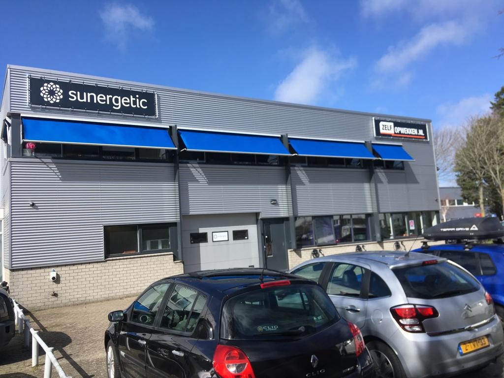 Bedrijfspand van Sunergetic.